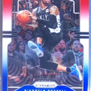 2019-20 Prizm D'Angelo Russell Prizms Red White and Blue #204 Warriors