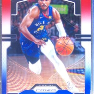 2019-20 Prizm Malik Beasley Prizms Red White and Blue #86 Nuggets