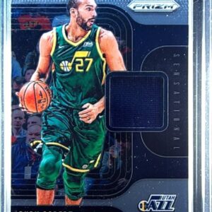 2019-20 Prizm Rudy Gobert JSY #SS-RGB Jazz Sensational Swatches