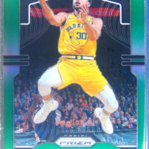 2019-20 Prizm Stephen Curry Prizms Green #98 Warriors