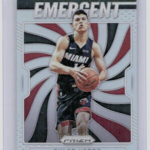 2019-20 Prizm Tyler Herro #5 Heat Emergent Silver