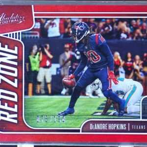 2019 Absolute DeAndre Hopkins /100 #12 Texans Red Zone Spectrum Red
