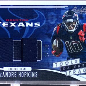 2019 Absolute DeAndre Hopkins /99 JSY #TTD-DH Texans Tools of the Trade Double