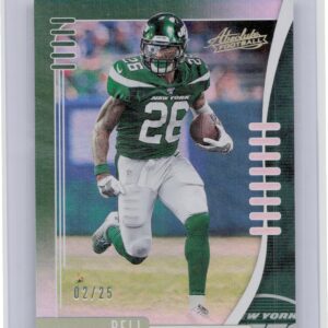 2019 Absolute Le'Veon Bell Green Spectrum /25 #11 Jets