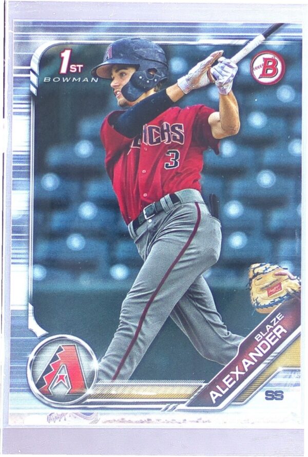 2019 Bowman Blaze Alexander #BP-53 Diamondbacks Prospects