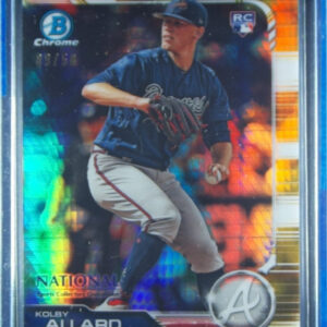2019 Bowman Chrome National Convention Kolby Allard Gold Refractor