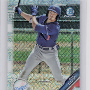 2019 Bowman Gavin Lux #BCP-130 Dodgers Chrome Prospects Mojo Refractors