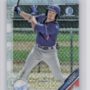2019 Bowman Gavin Lux #BCP-130 Dodgers Chrome Prospects Mojo Refractors