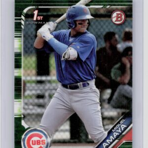 2019 Bowman Miguel Amaya #BP-35 Cubs Prospects Camo