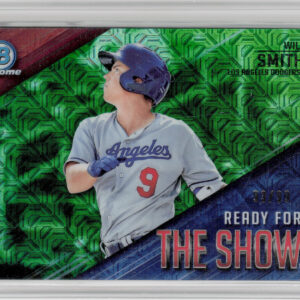 2019 Bowman Will Smith SN99 #RFTS-5 Dodgers Ready for the Show Green Refractor