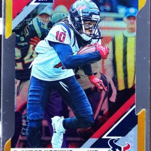 2019 Donruss DeAndre Hopkins Press Proof Gold Die Cut /25 #109 Texans
