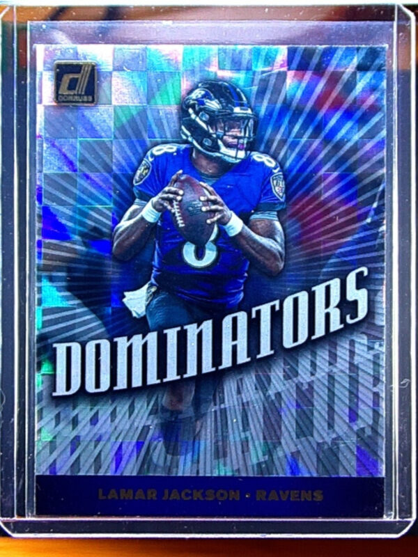 2019 Donruss Lamar Jackson #DOM-39 Ravens Dominators