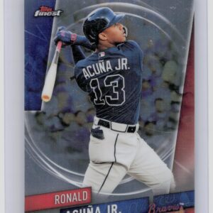 2019 Finest Ronald Acuna Jr. #33 Braves