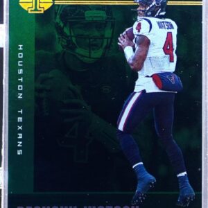 2019 Illusions Deshaun Watson Trophy Collection Green /99 #75 Texans