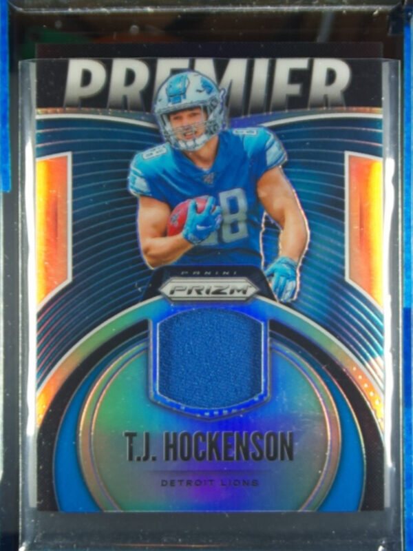 2019 Panini Prizm T.J. Hockenson MEM #PJ-TJH Lions Premier Jerseys