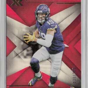 2019 Panini XR Adam Thielen Red SN249 #39 Vikings