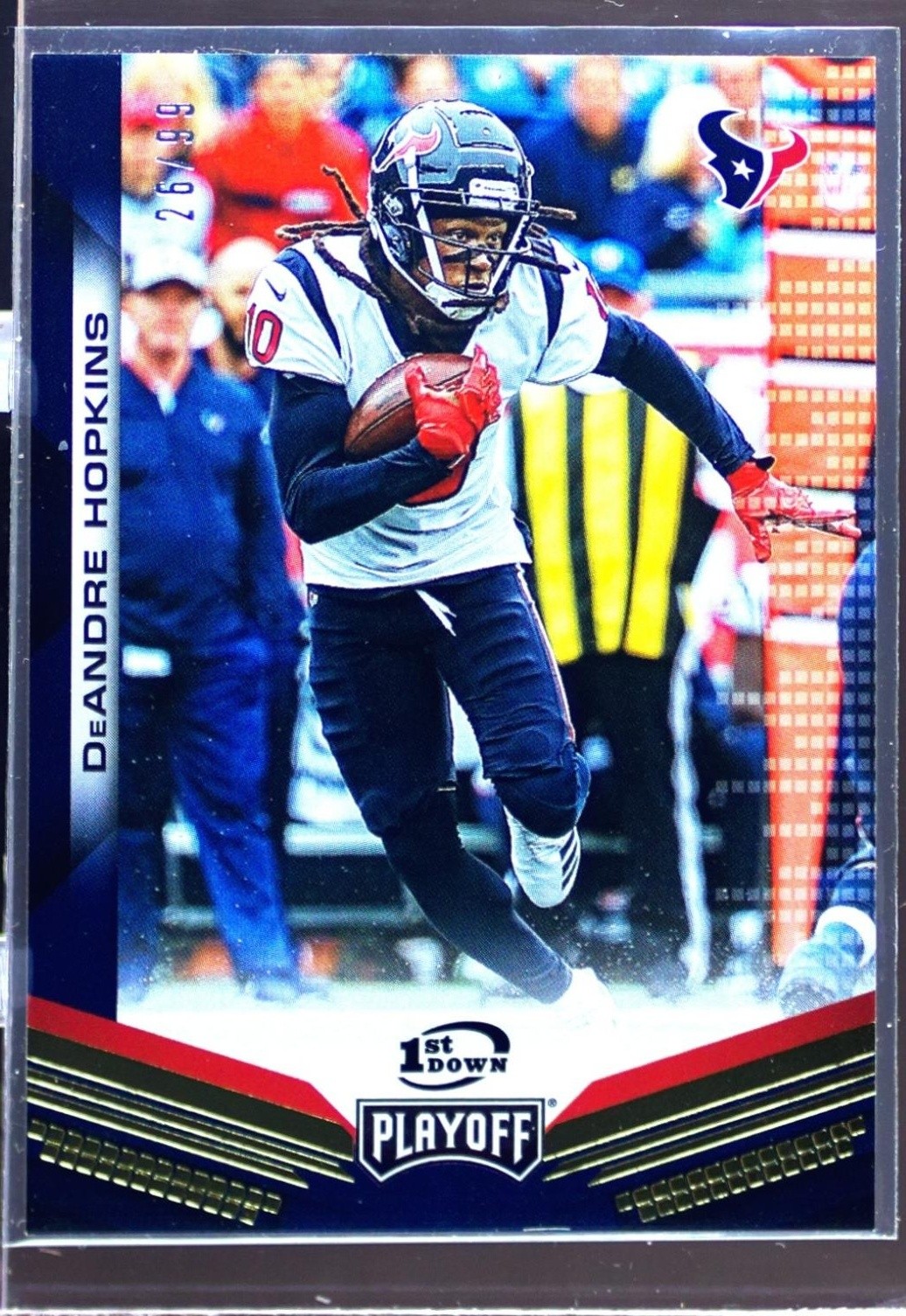 2019 Playoff DeAndre Hopkins 1st Down /99 #50 Texans