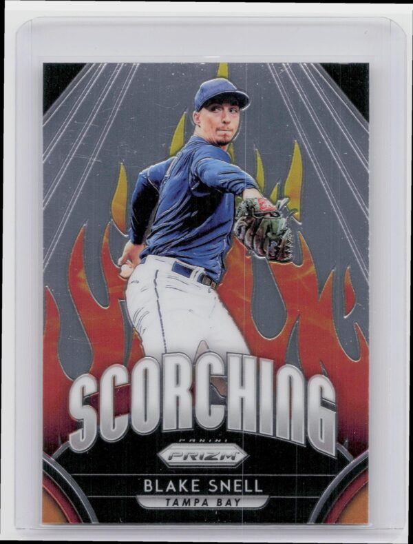 2019 Prizm Blake Snell Scorching #S12 Rays