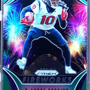 2019 Prizm DeAndre Hopkins #FW-DH Texans Fireworks Prizms Green