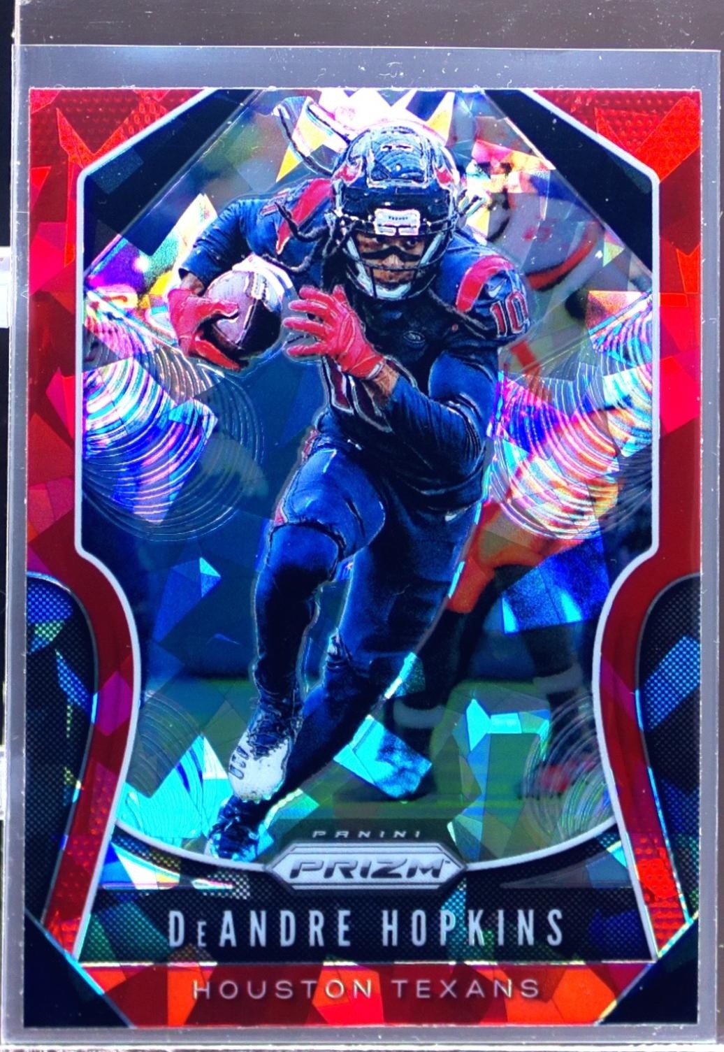 2019 Prizm DeAndre Hopkins Red Ice #132 Texans