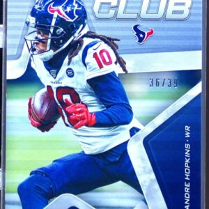 2019 Rookies & Stars DeAndre Hopkins /39 #TC-DH Texans Touchdown Club Purple