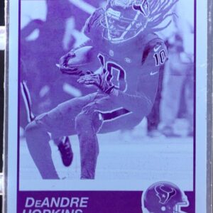 2019 Score DeAndre Hopkins Printing Plates Black 1/1 #43 Texans