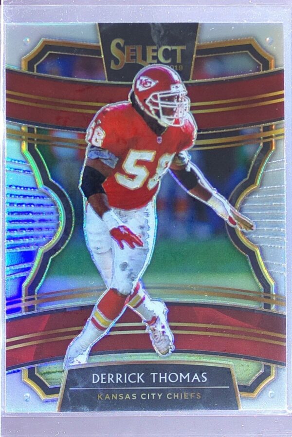 2019 Select Derrick Thomas Silver Prizm #92 Chiefs