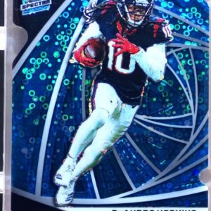 2019 Spectra DeAndre Hopkins Neon Blue Die Cut /50 #80 Texans