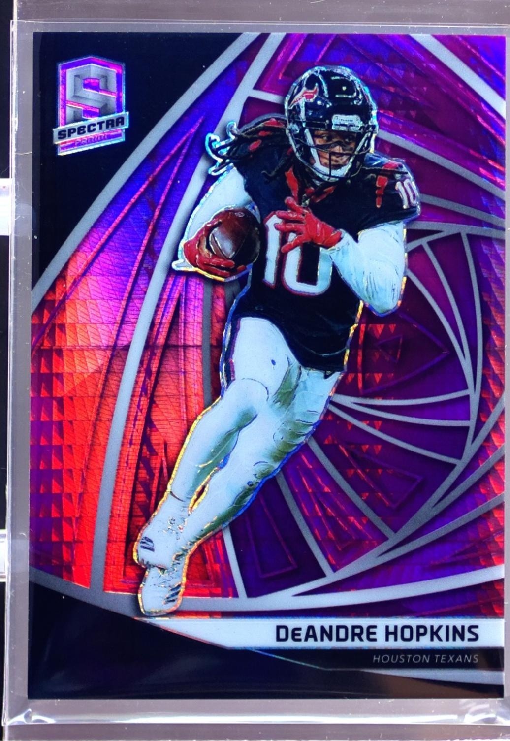 2019 Spectra DeAndre Hopkins Neon Pink /25 #80 Texans