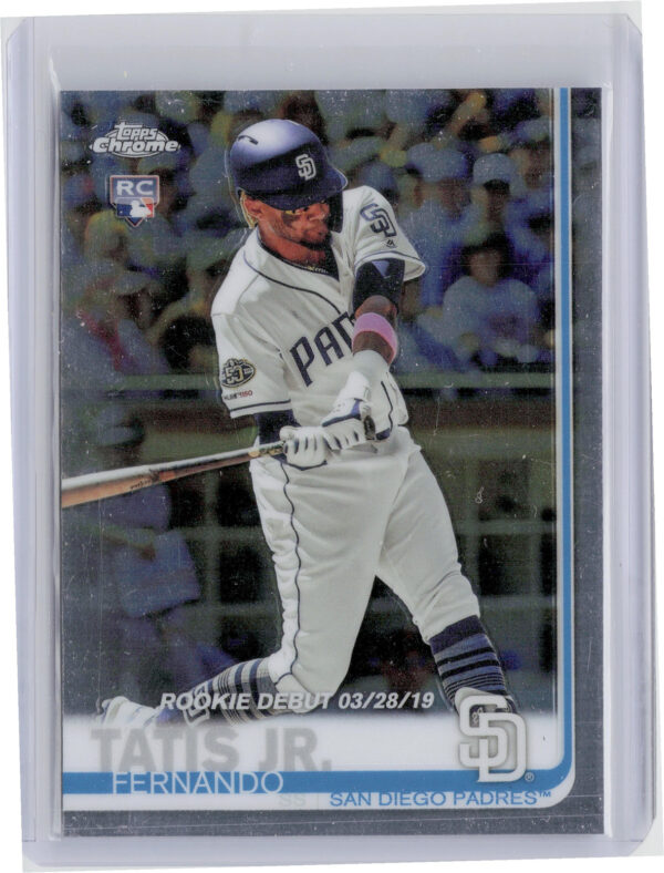 2019 Topps Chrome Update Fernando Tatis Jr. RC #54 Padres
