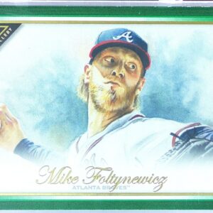 2019 Topps Gallery Mike Foltynewicz Green /99 #37 Braves