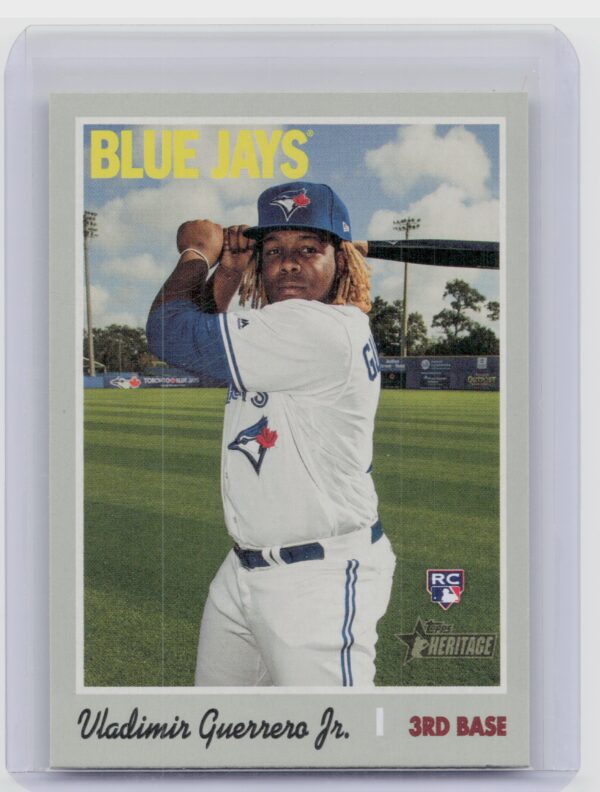 2019 Topps Heritage Vladimir Guerrero Jr. RC #504 Jays