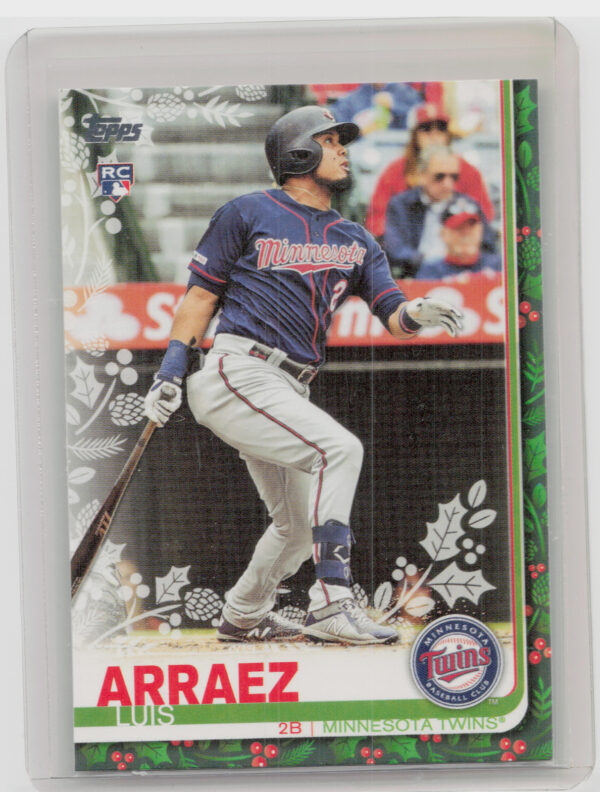 2019 Topps Holiday Luis Arraez RC #HW191 Twins
