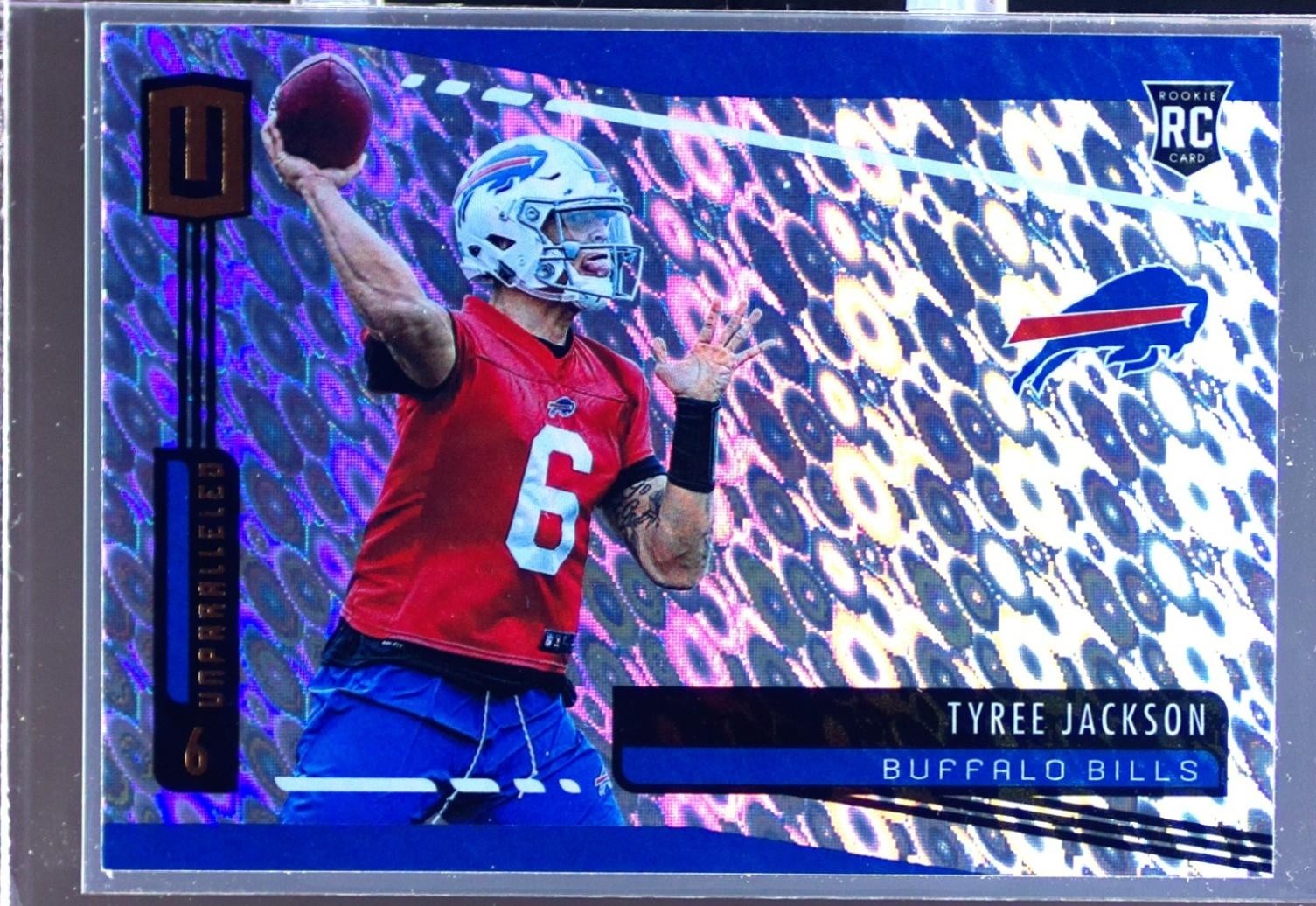 2019 Unparalleled Tyree Jackson Flight RC #254 Bills