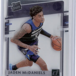 2020-21 Clearly Donruss Jaden McDaniels RC #93 Timberwolves