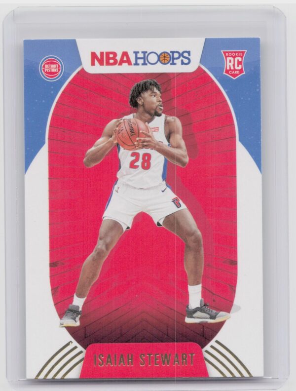 2020-21 Hoops Isaiah Stewart Rookie RC #233 Pistons