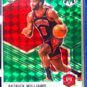 2020-21 Mosaic Patrick Williams Mosaic Green RC #206 Bulls