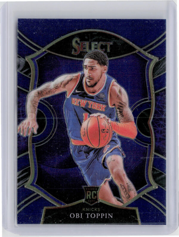 2020-21 Panini Select Obi Toppin RC #68 Knicks