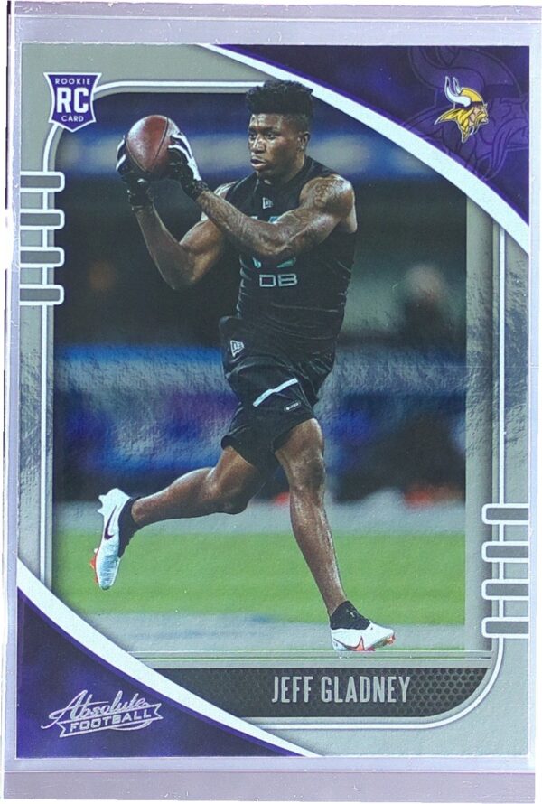 2020 Absolute Jeff Gladney Retail RC #154 Vikings
