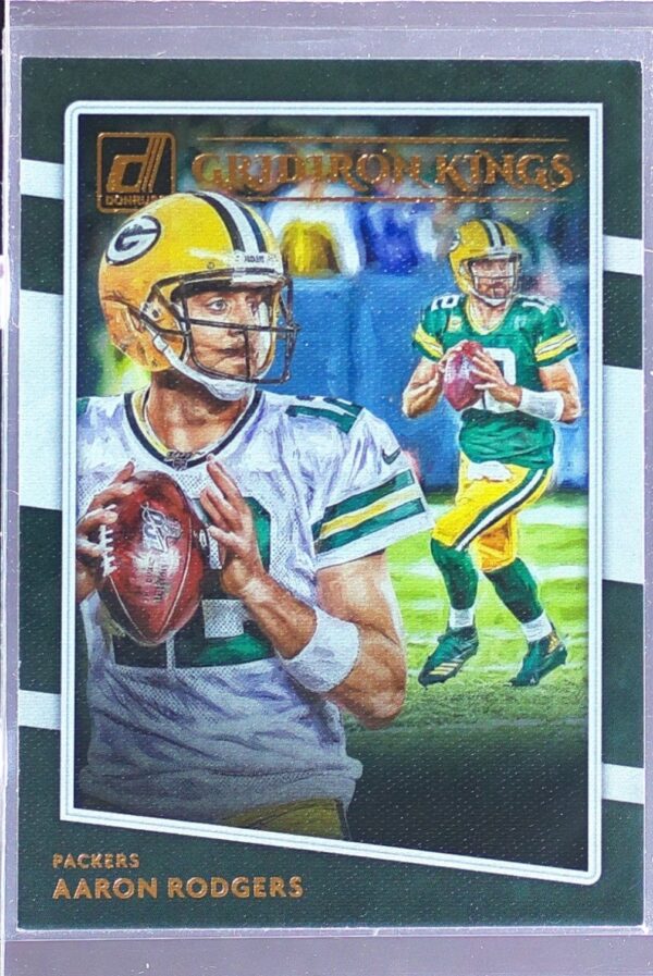 2020 Donruss Aaron Rodgers #GK-AR Packers Gridiron Kings