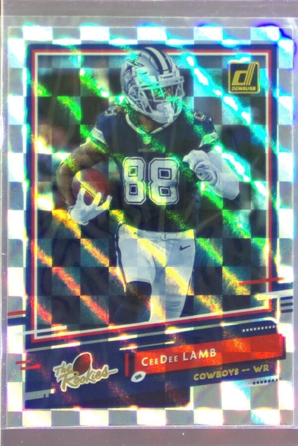 2020 Donruss CeeDee Lamb RC #TR-CL Cowboys The Rookies