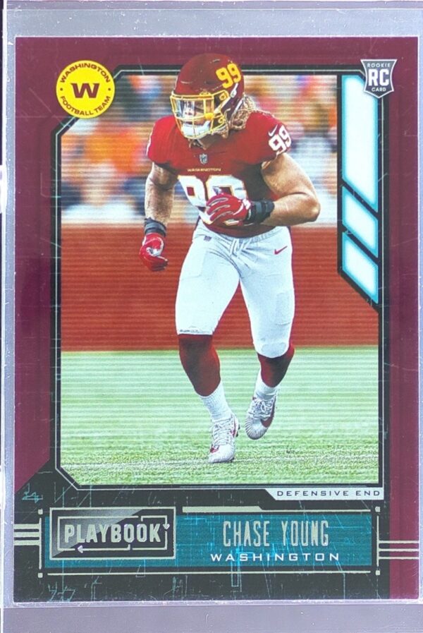 2020 Panini Playbook Chase Young RC #115 Team