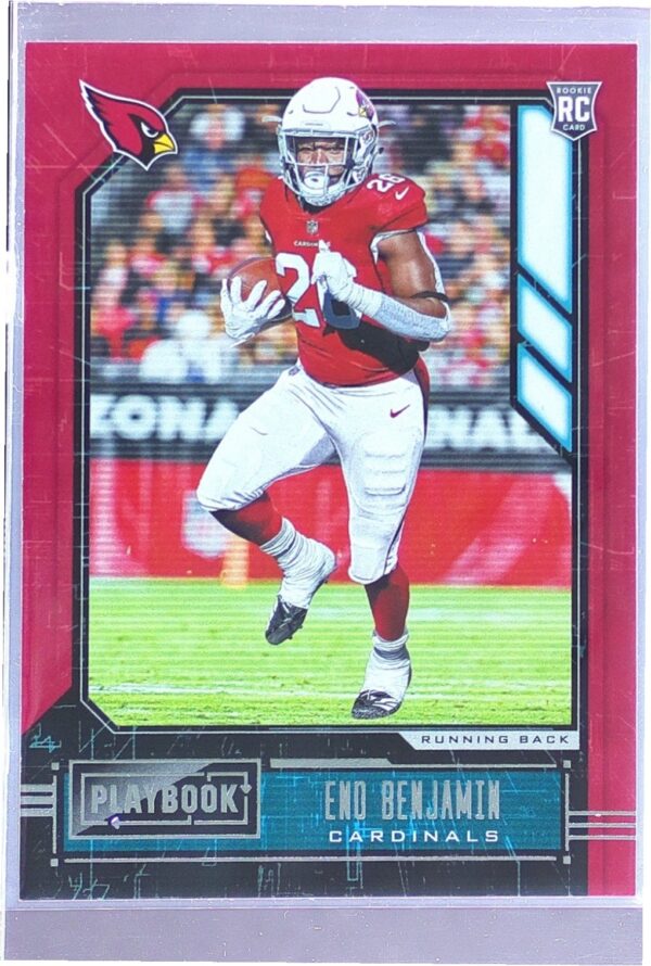 2020 Panini Playbook Eno Benjamin RC #162 Cardinals