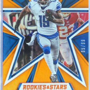2020 Panini Rookies & Stars Kenny Golladay Orange /99 #64 Lions