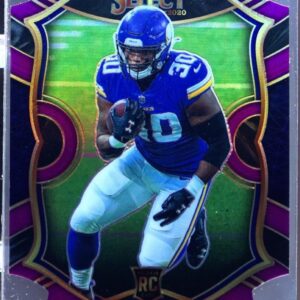 2020 Select C.J. Ham Purple Prizm Die Cut RC #37 Vikings