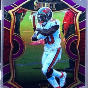 2020 Select Ke'Shawn Vaughn Purple Prizm Die Cut RC #73 Buccaneers