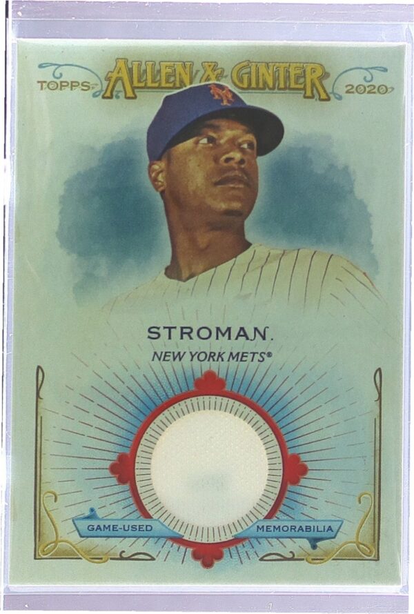 2020 Topps Allen & Ginter Marcus Stroman JSY #FSRB-MST Mets Full Size Relics B