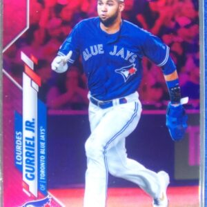 2020 Topps Chrome Lourdes Gurriel Jr. Pink Refractor #167 Jays