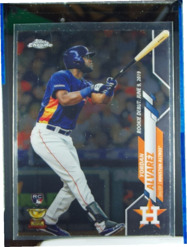 2020 Topps Chrome Update Yordan Alvarez RC #U-53 Astros