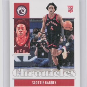 2021-22 Panini Chronicles Scottie Barnes Rookie #47 Raptors
